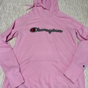 Champion Pink Hoodie Sweatshirt